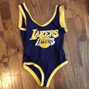 Lakers NBA bodysuit